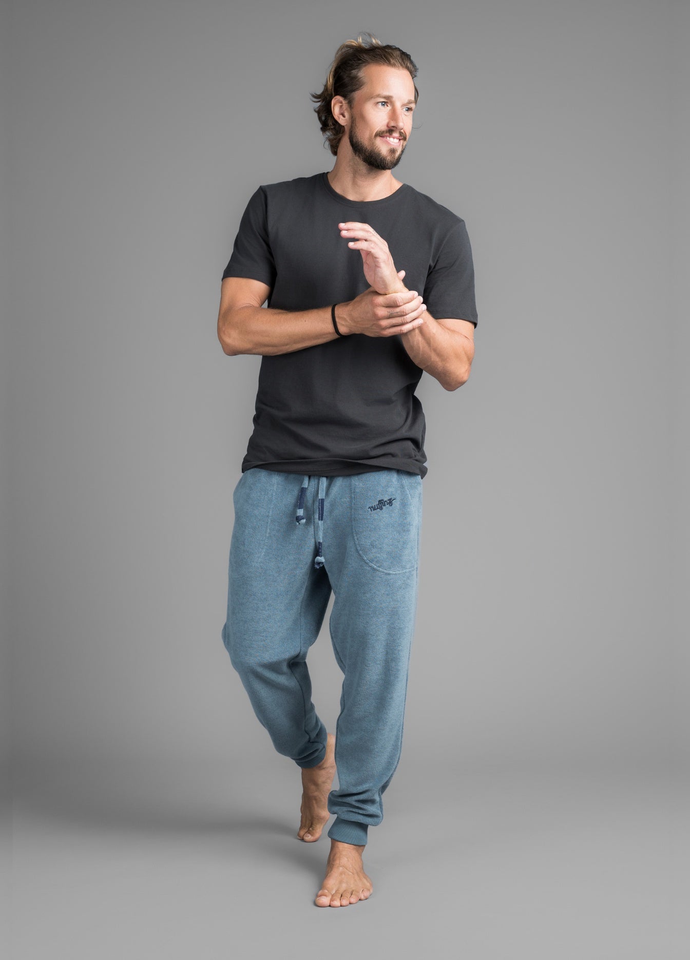 BLUE MIRAGE TOWEL PANTS