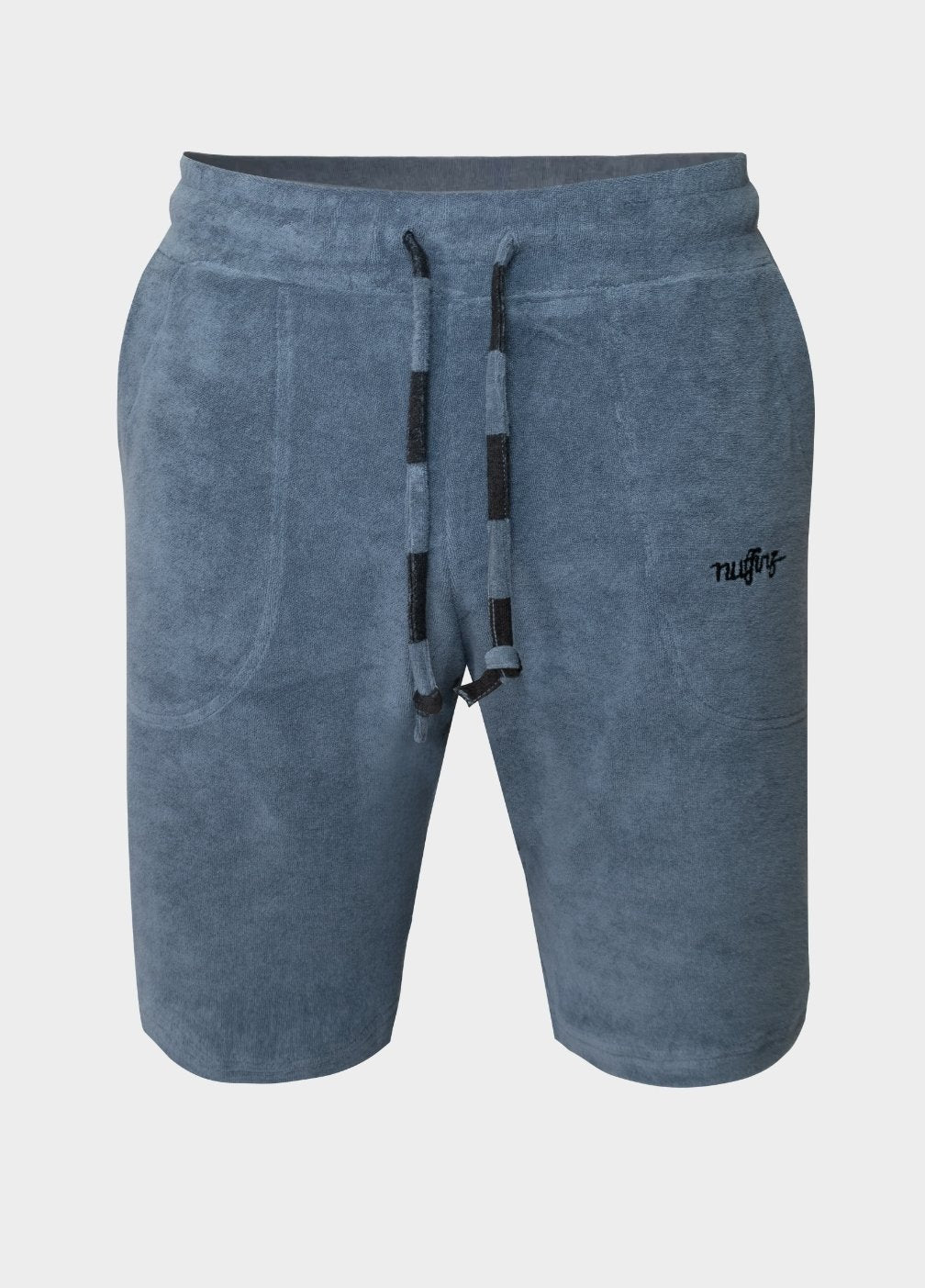 MIRAGE BLUE TOWEL SHORTS