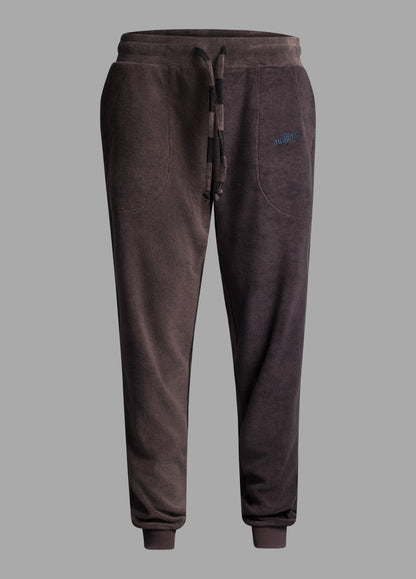 CHOCOLATE PLUM TOWEL PANTS