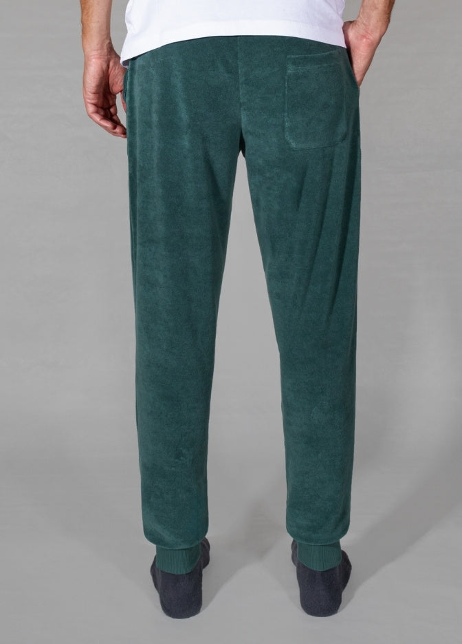 MALLARD GREEN TOWEL PANTS