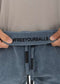 MIRAGE BLUE TOWEL SHORTS