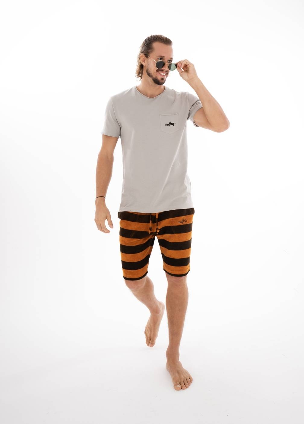 PUMPKIN SPICE TOWEL SHORTS ST